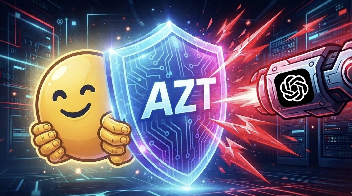 HOW AZT BREAKS THE HUGGING FACE ATTACK CHAIN